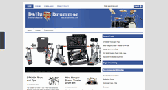 Desktop Screenshot of dailydrummer.com